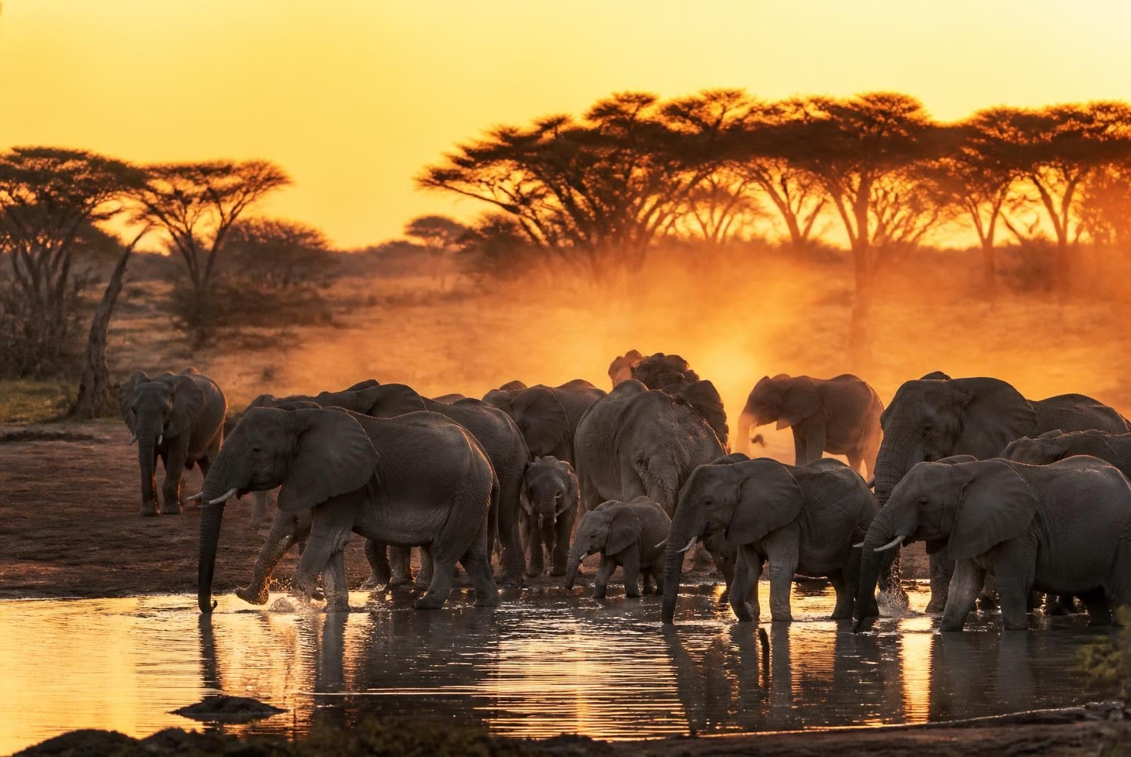 A second view of Hwange National Park